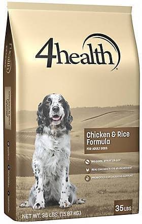 4Health Dry Dog Food Bag