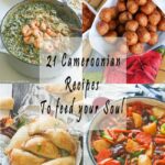 A vibrant collage of Cameroonian dishes showcasing the diversity of Cameroon food.