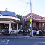 A vibrant egg omelette with crispy rice cakes and pork at VN Street Foods, Marrickville