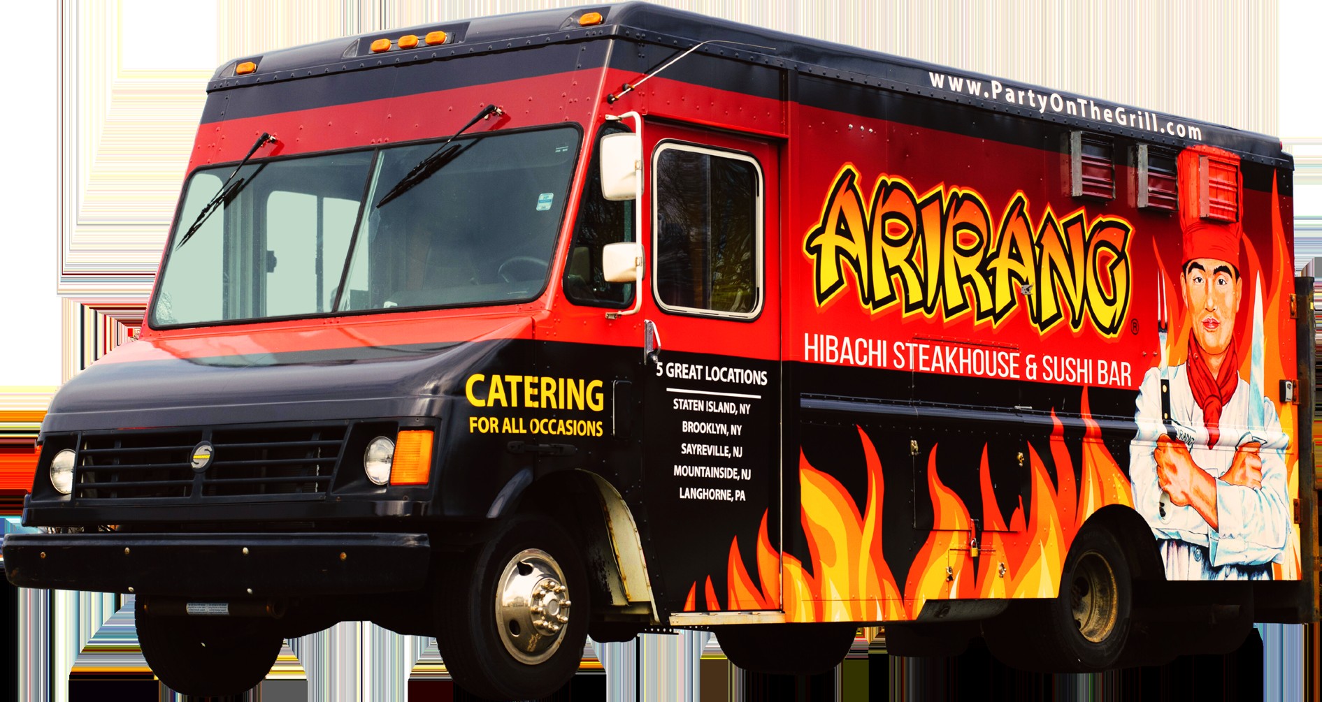 Arirang Japanese Hibachi Food Truck: Experience fresh, on-site hibachi catering for your next event.