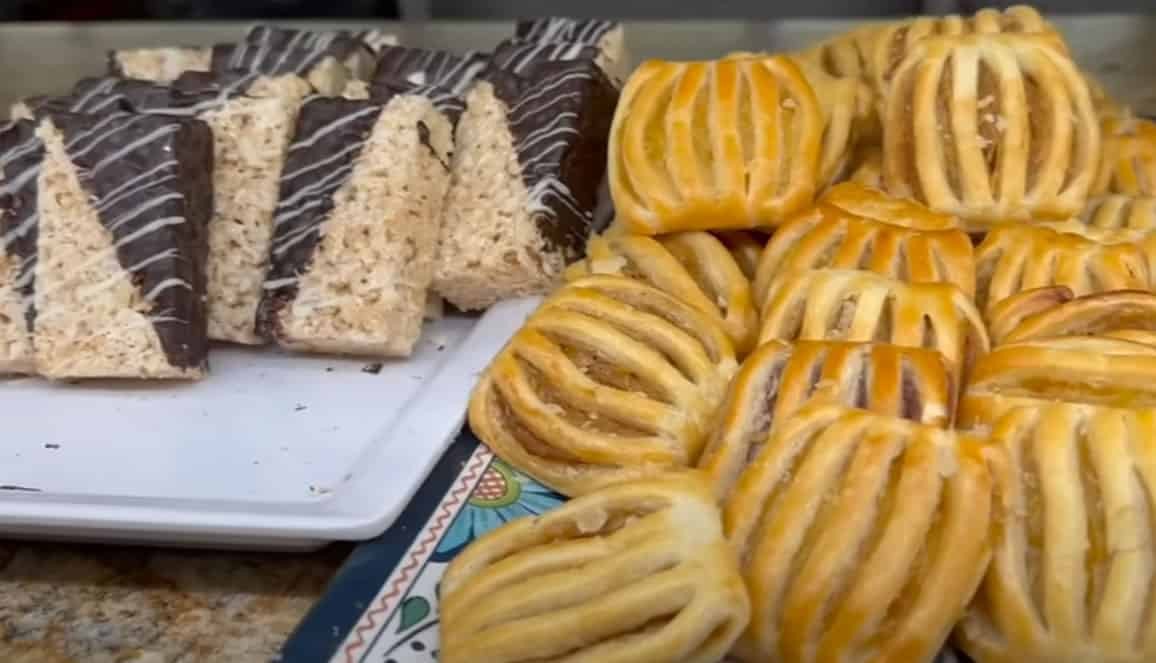 Assortment of desserts at the Bellagio Buffet