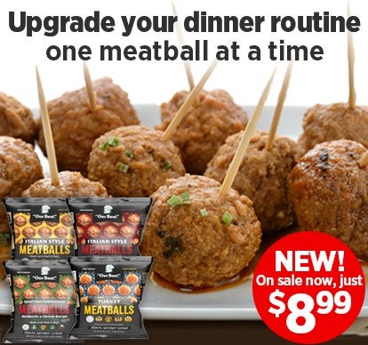 Assortment of Our Best Meatballs for Easy Meal Prep