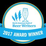 Award badge for beer writing excellence