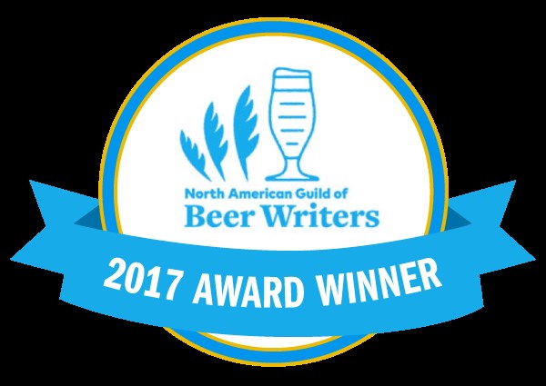 Award badge for beer writing excellence