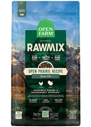 Bag of Open Farm Open Prairie Grain-Free RawMix for Cats