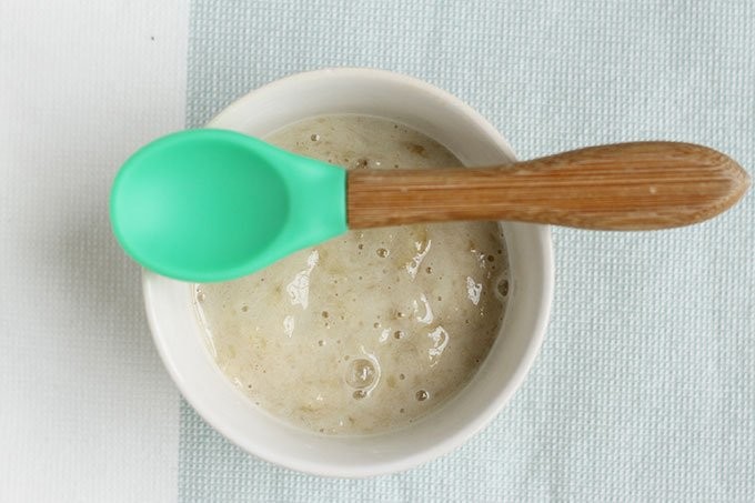 banana puree baby food