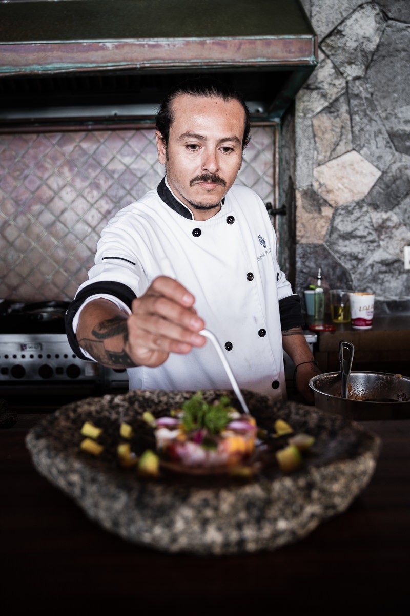 Chef Rodrigo Dragonetti of Mexihcah, offering private chef services in Sayulita