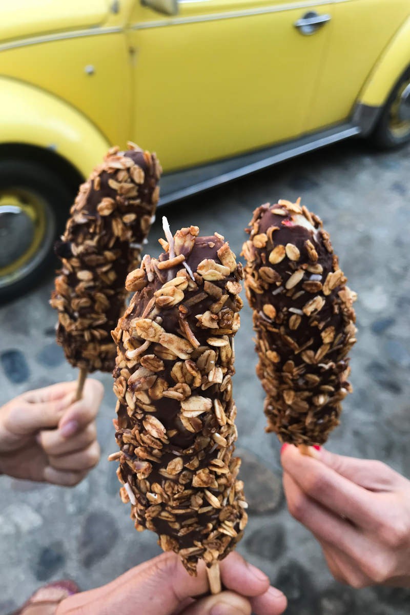 Chocobanana, a Sayulita classic for breakfast or brunch