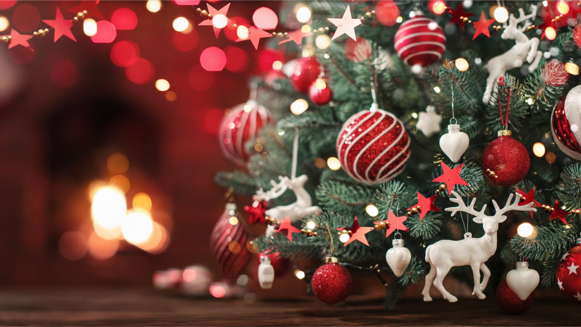 Christmas tree safety tips from the National Fire Protection Association, advising on safe holiday decorations.