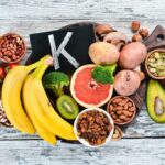 Colorful display of potassium-rich foods including fruits and vegetables, showcasing options for a foods with lots of potassium list