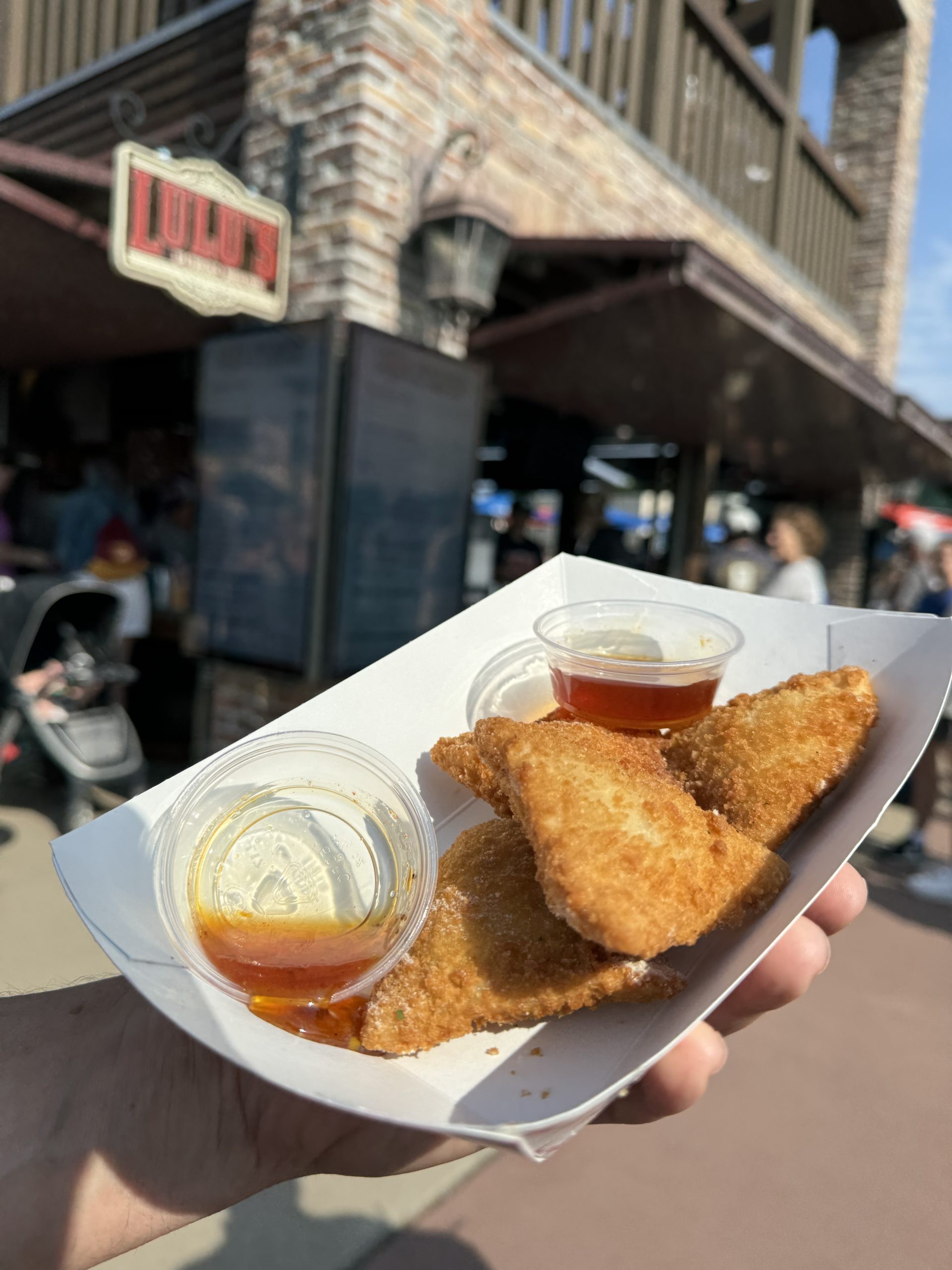 Deep-Fried Ranch Dressing: A unique and fun fair food creation from LuLu's Public House.