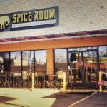 Delicious Indian food takeout at Spice Room Denver, featuring Chicken Tikka Masala and Basmati Rice