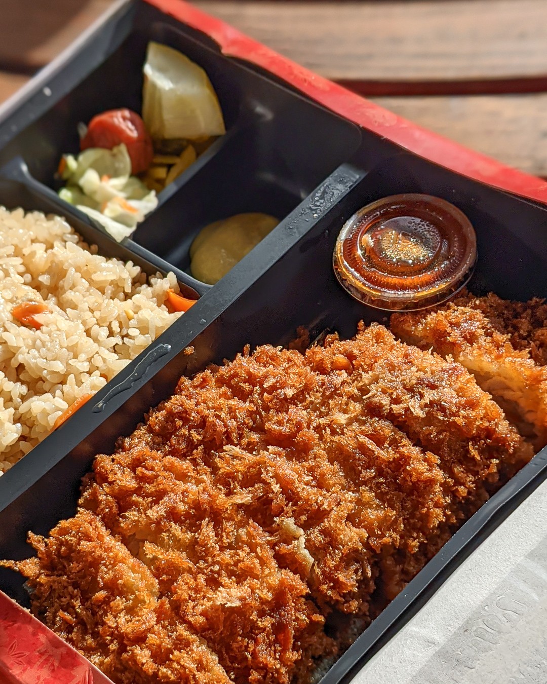 Delicious Tonkatsu Tamafuji Takeout