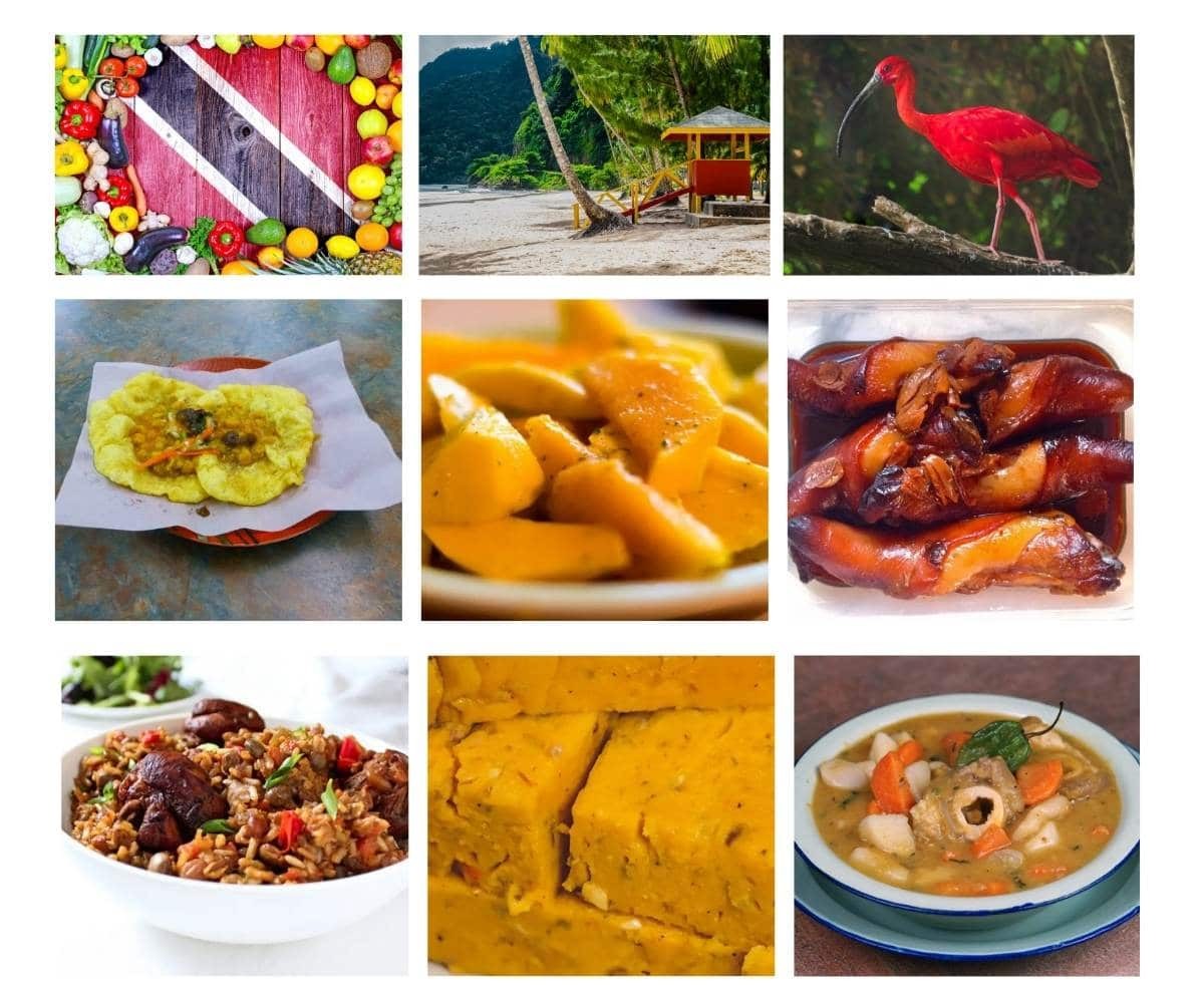 Doubles, a popular Trinidad food street dish