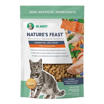 Dr. Marty Nature’s Feast Freeze-Dried Raw Cat Food