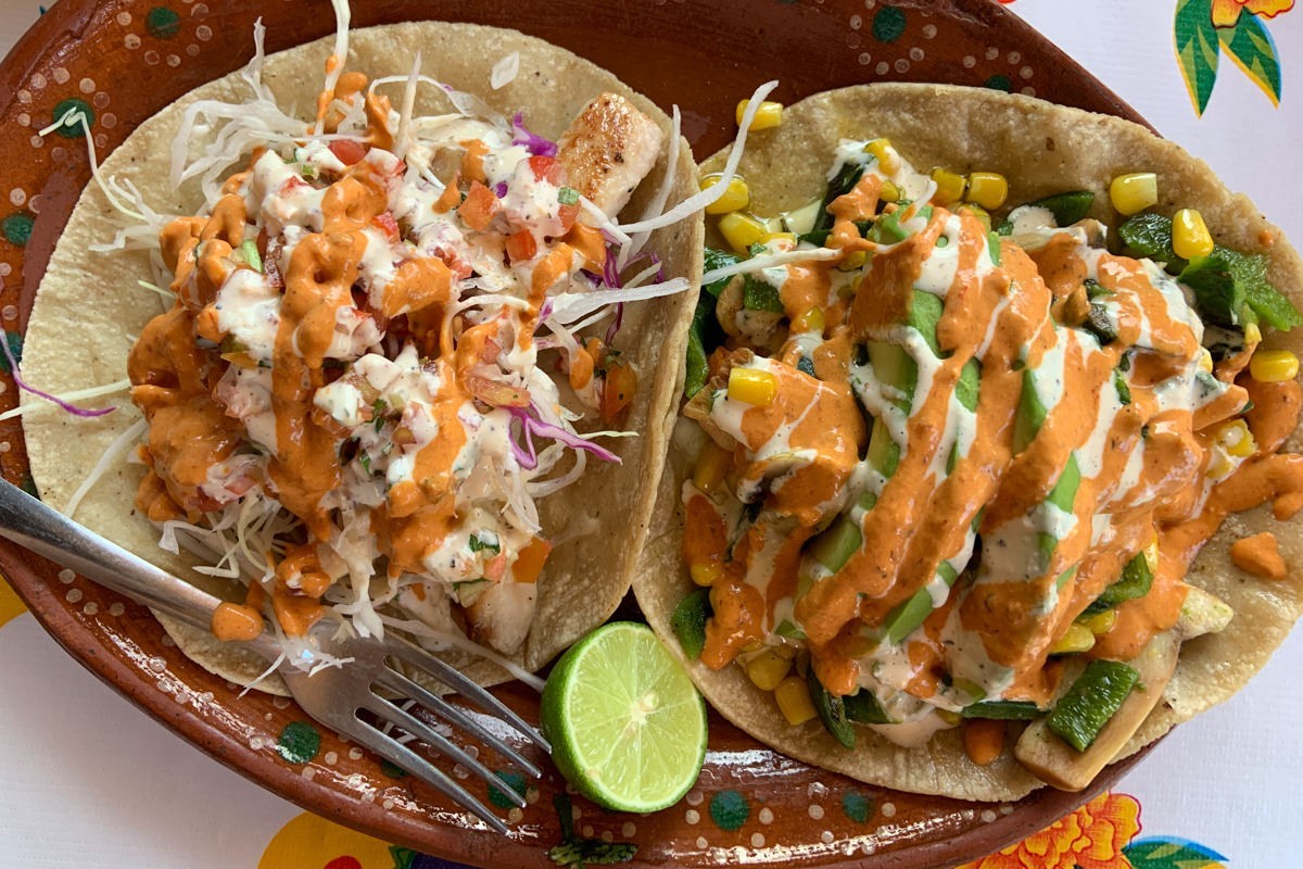 Fresh and flavorful tacos from Mary's Tacos in Sayulita