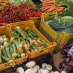 Fresh Produce and Local Delights at an Italian Farmers Market