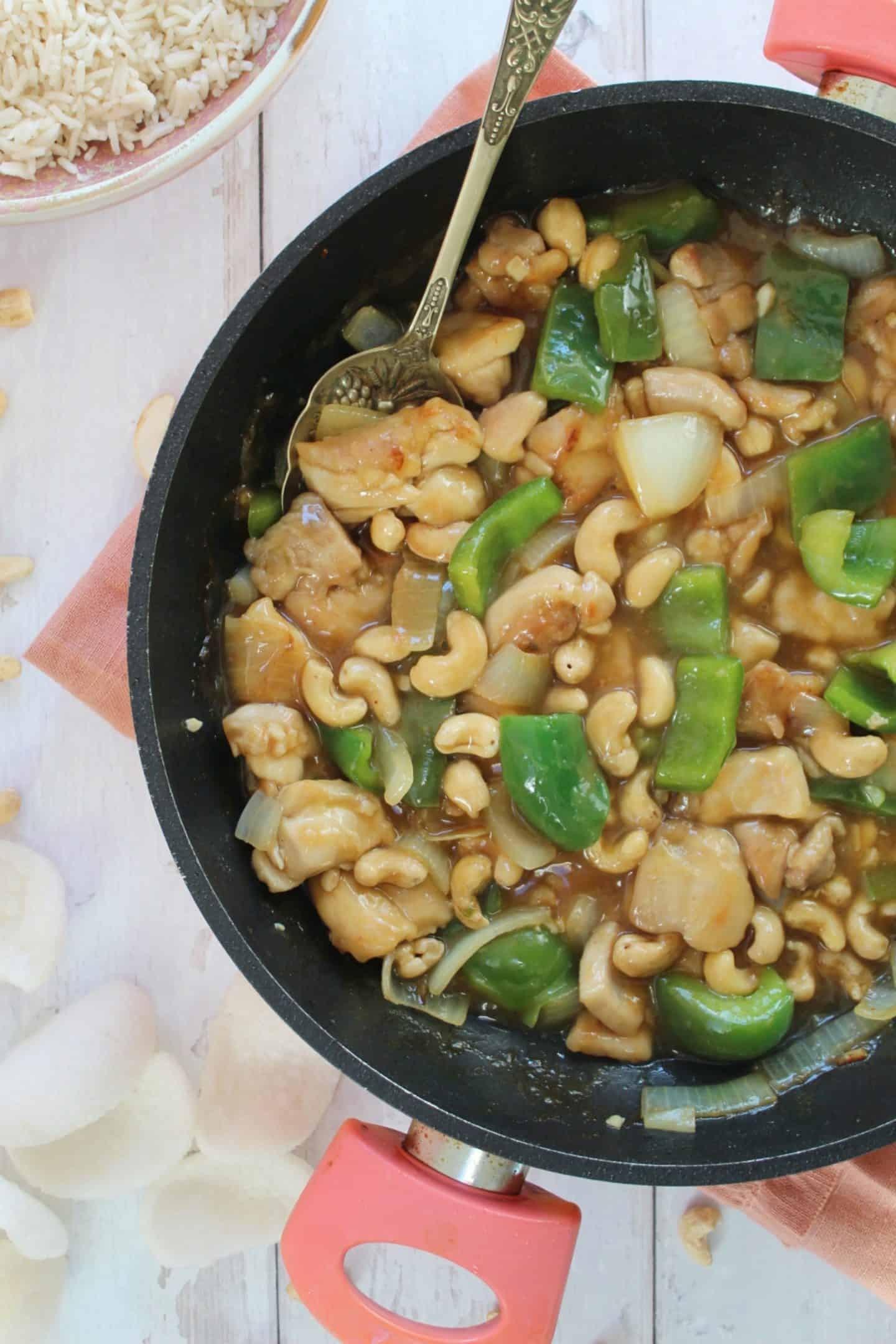 gluten free chicken with cashew nuts