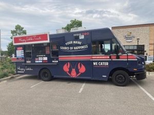 Happy Lobster Food Truck Signage and Menu Board