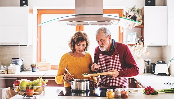 Healthy and delicious home-delivered meal by GA Foods for senior nutrition