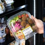 Healthy food in a vending machine