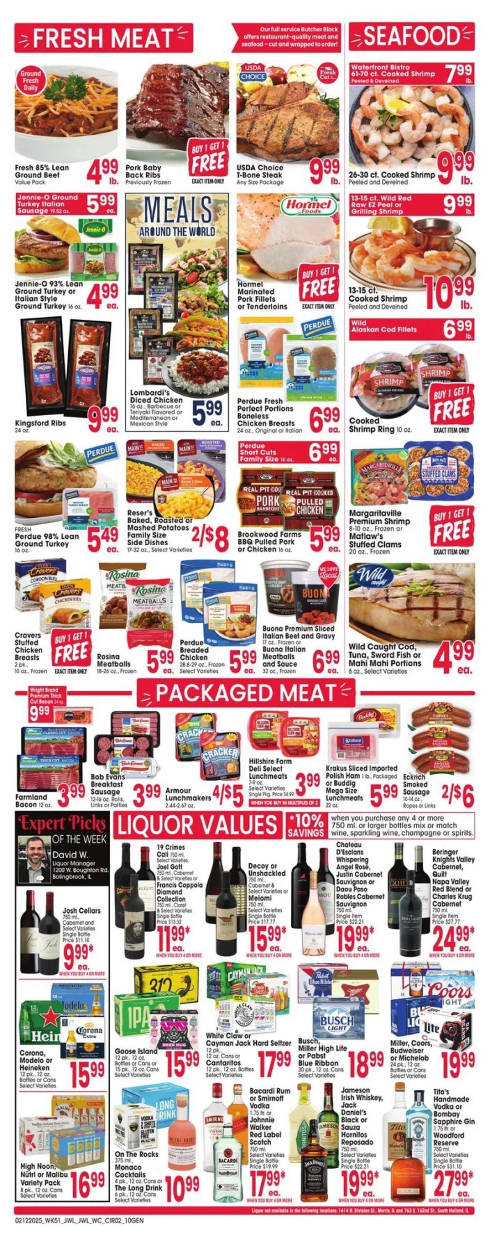 Jewel Foods Weekly Ad featuring fresh produce and grocery deals