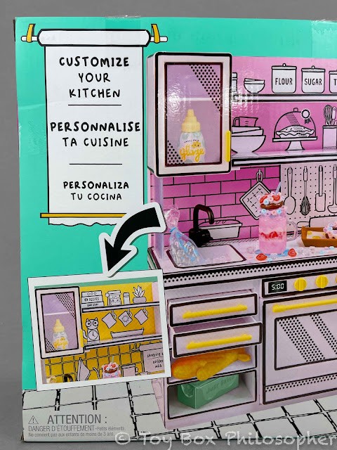 Miniverse Make It Mini Kitchen set customization feature