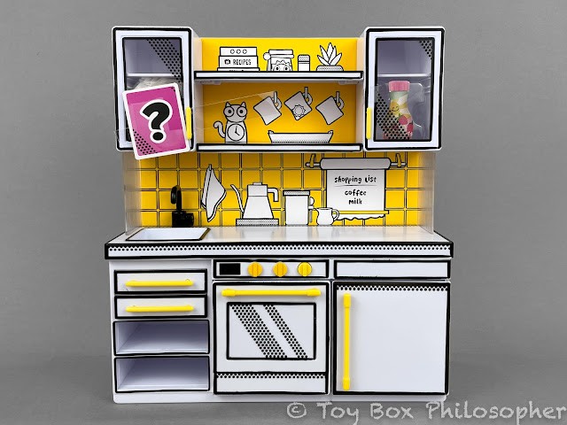 Miniverse Make It Mini Kitchen set yellow color scheme