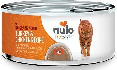 Nulo Freestyle Turkey &amp; Chicken Recipe Grain-Free Canned Cat &amp; Kitten Food can