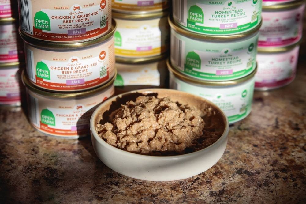 Spoonful of Open Farm Pate Wet Canned Cat Food