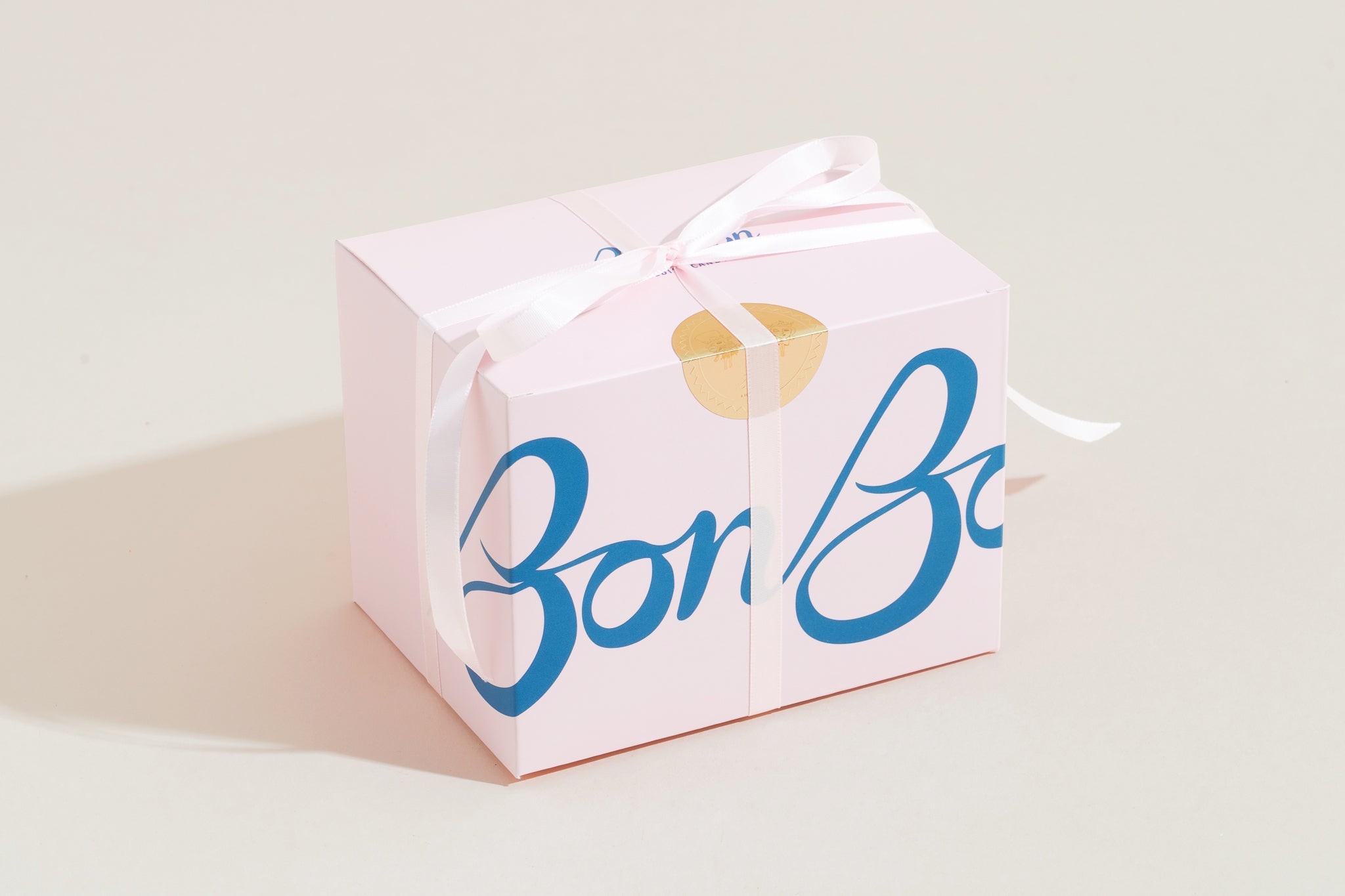 The BonBon Large Gift Box pictured on a white background, one of our picks for best gift baskets.