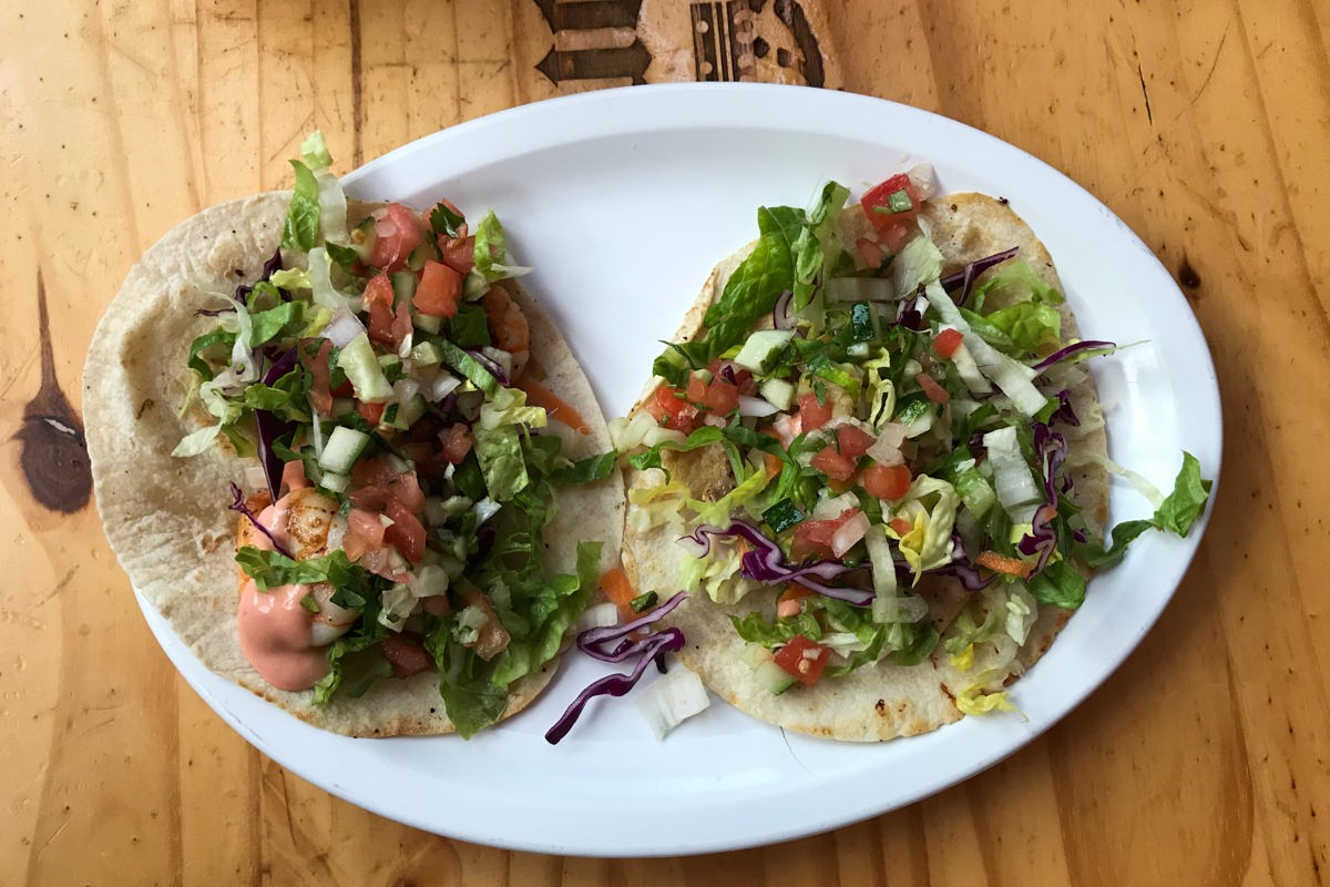 The Real Fish Taco in Sayulita, known for fresh seafood tacos