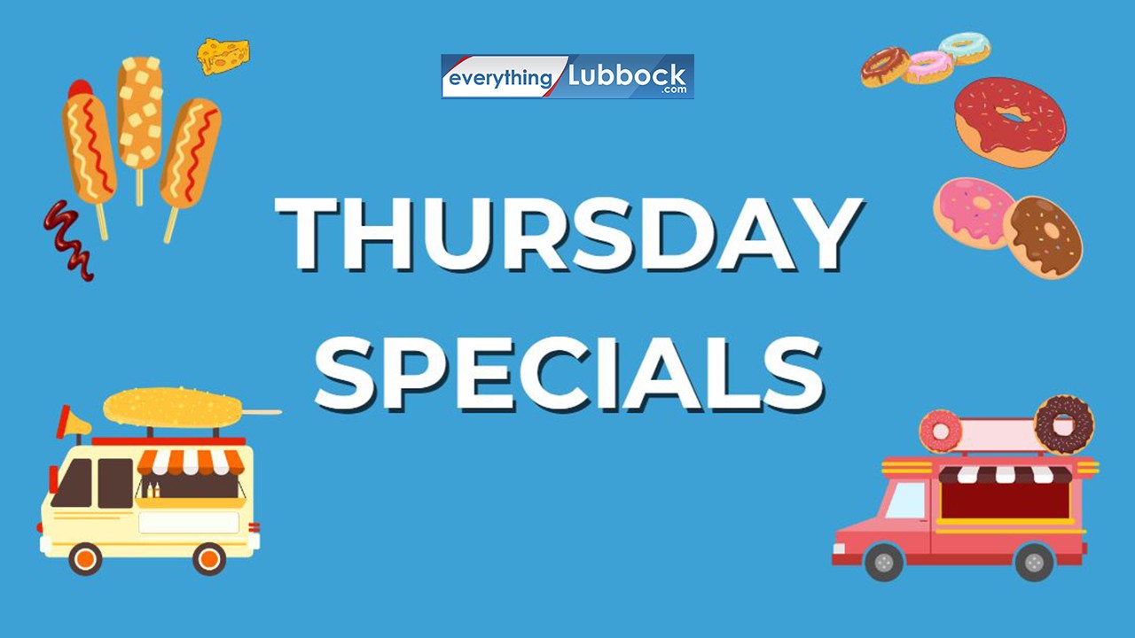 Thursday Food Specials in Lubbock