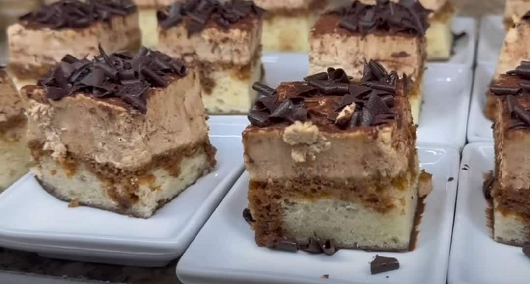 Tiramisu at the Bellagio Buffet dessert station