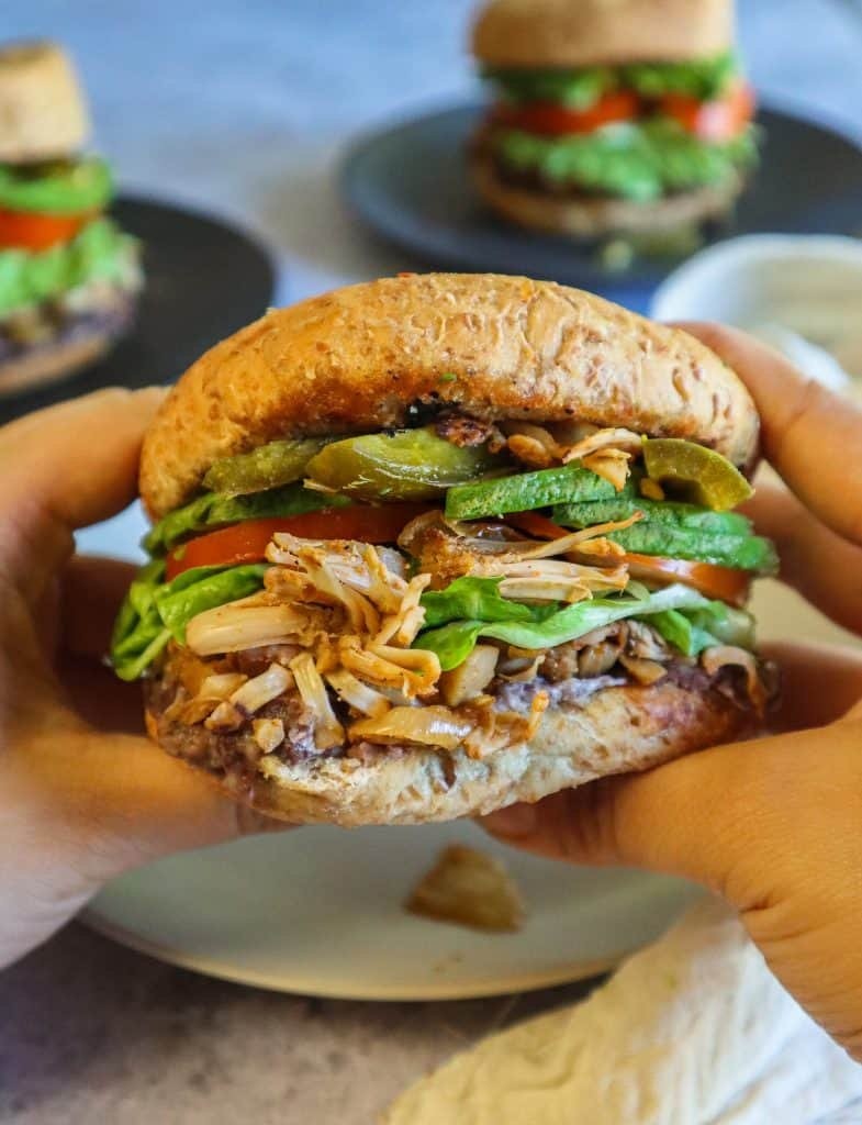 vegan mexican torta