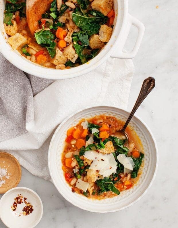 Ribollita - Tuscan white bean soup