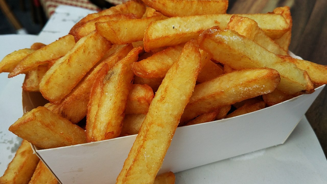 Golden, crispy French fries