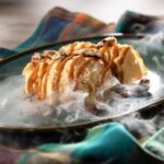 Liquid Nitrogen Frozen Sweet Potato Mousse