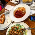 Authentic Pasta Carbonara and Veal Piccata at Porta Di Roma