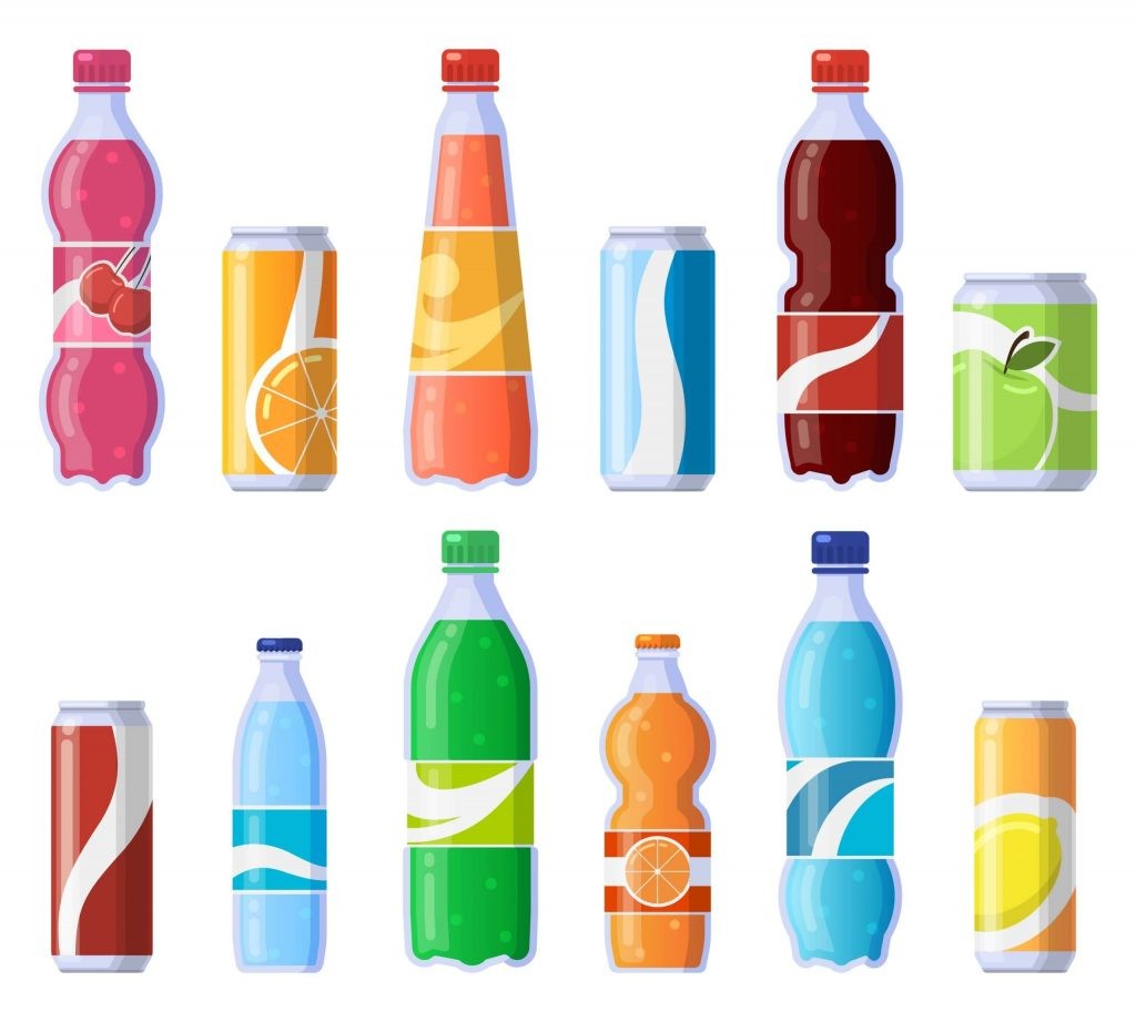 Selection of popular beverages including soft drinks and bottled drinks, complementing the diverse range of Korean cuisine