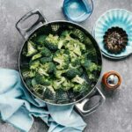 Fresh broccoli florets