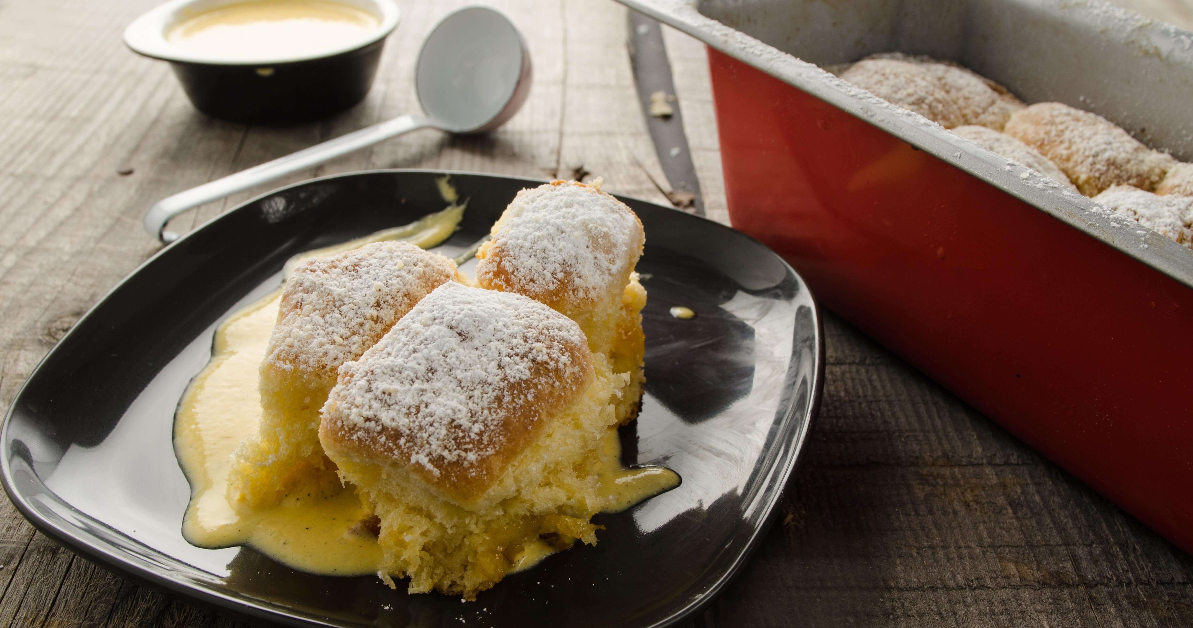 Sweet Buchteln, a delightful dessert in Austrian food