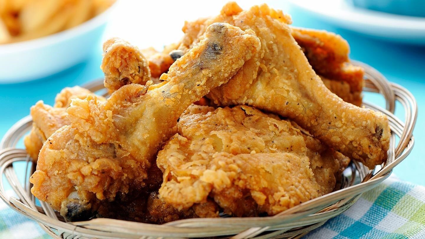 Plate of Fried Chicken