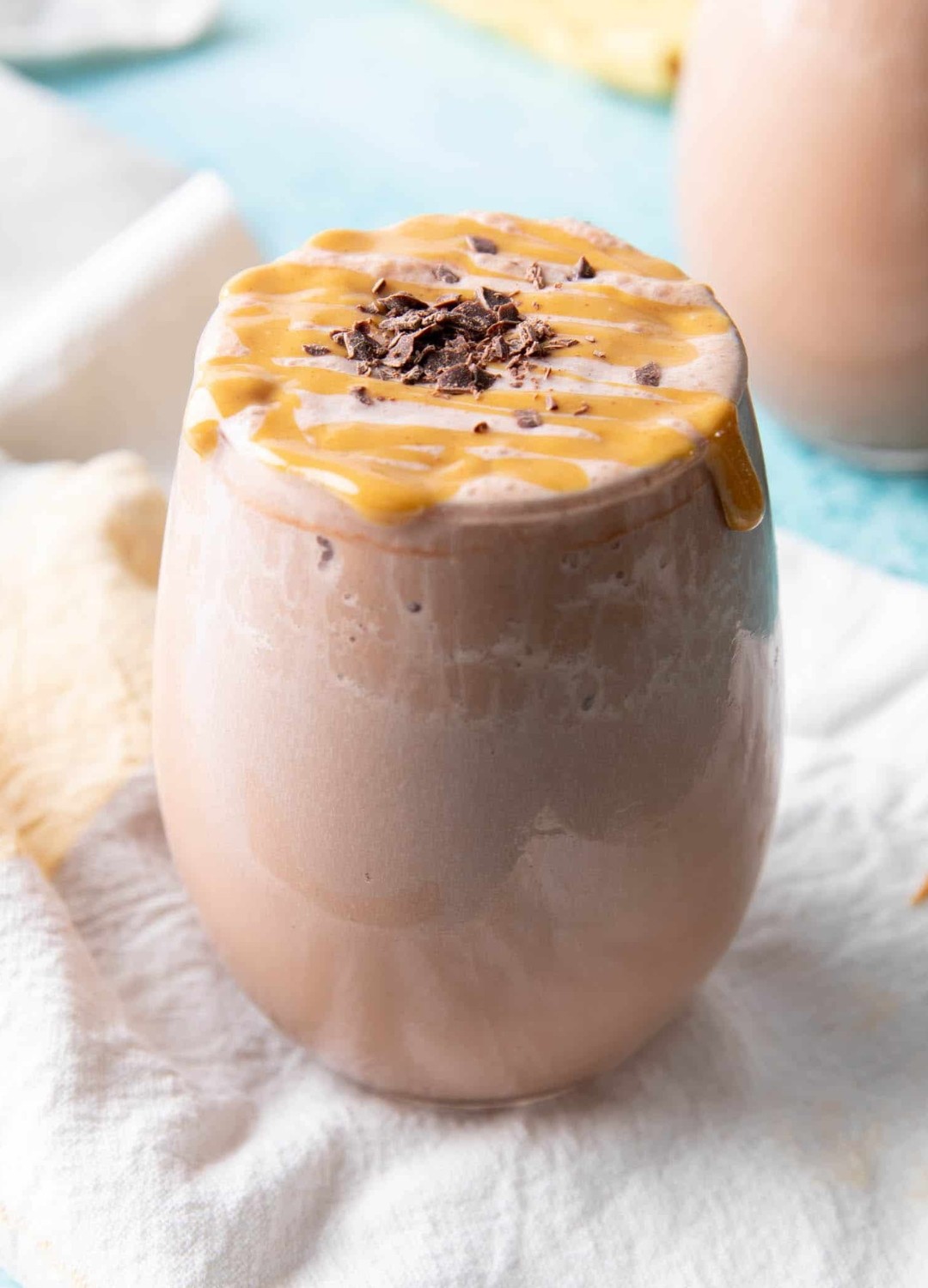 Chocolate Peanut Butter Protein Smoothie