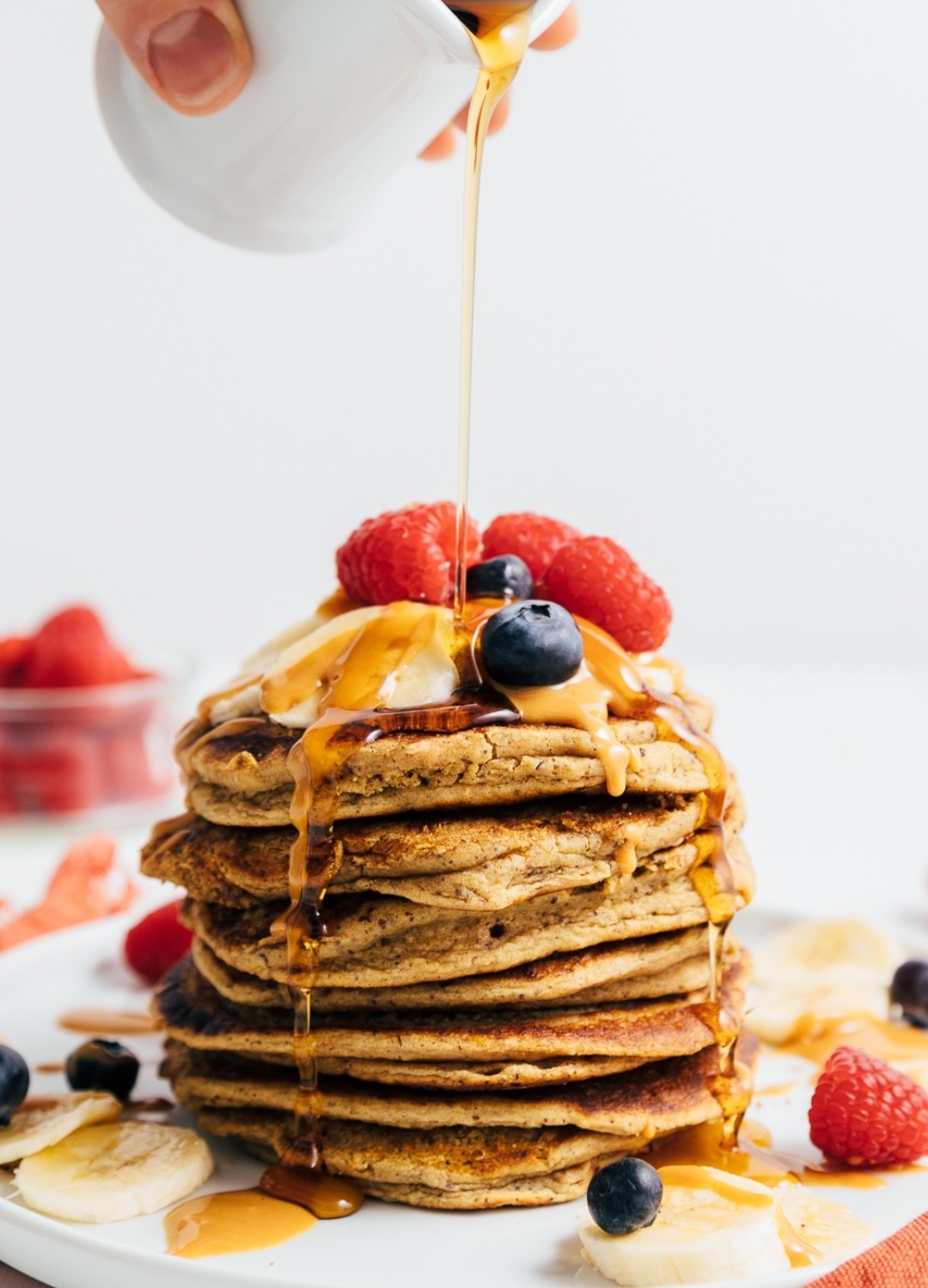 Peanut Butter Protein Pancakes
