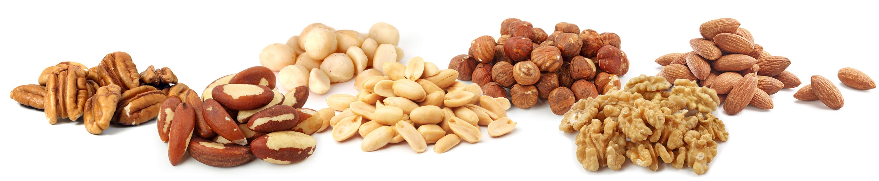 Top 7 low-carb nuts