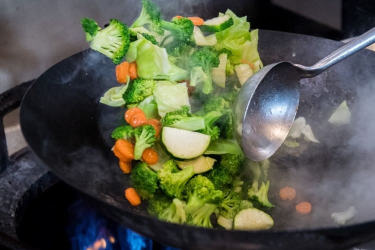 Mixed Veggies Bowl at Panda Express.