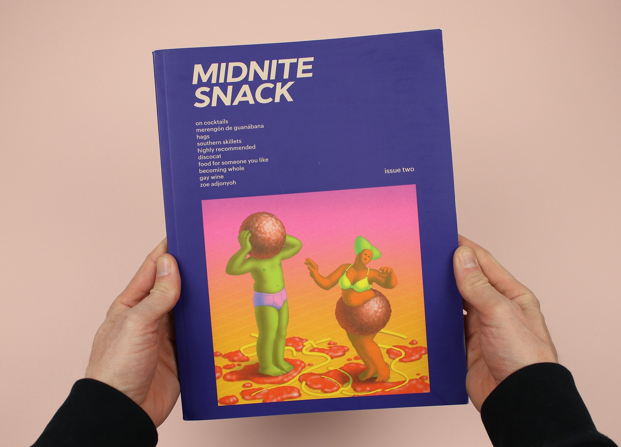 Various snacks in Midnite Snack food magazine