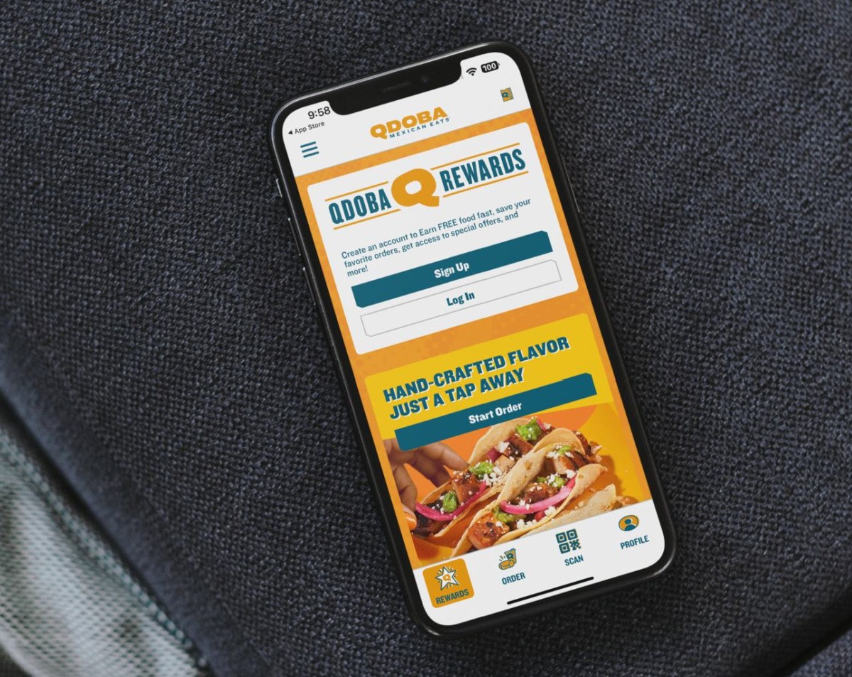 Qdoba App Interface