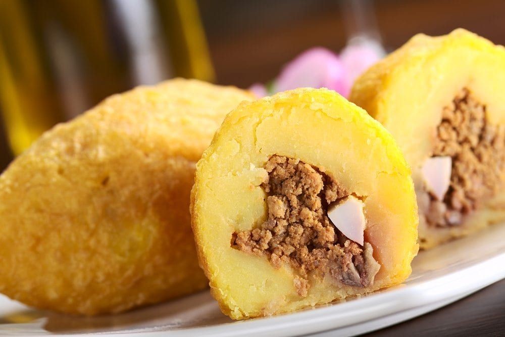 Rellenos de Papa with Cheese